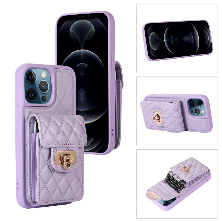 Custodia per telefono in pelle con slot per schede con cordino corto, For iPhone 13 Pro Max, For iPhone 13 Pro, For iPhone 13, For iPhone 12 Pro Max
