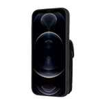Custodia per telefono in pelle con slot per schede con cordino corto, For iPhone 12 / 12 Pro, For iPhone 11 Pro Max, For iPhone 11 Pro, For iPhone 11