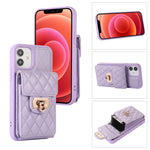 Custodia per telefono in pelle con slot per schede con cordino corto, For iPhone 12 / 12 Pro, For iPhone 11 Pro Max, For iPhone 11 Pro, For iPhone 11