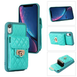 Custodia per telefono in pelle con slot per schede con cordino corto, For iPhone XS Max, For iPhone XS / X, For iPhone XR