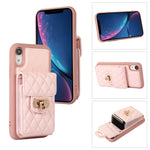 Custodia per telefono in pelle con slot per schede con cordino corto, For iPhone XS Max, For iPhone XS / X, For iPhone XR