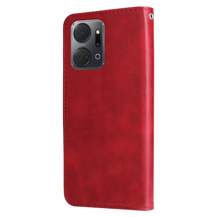Custodia per telefono in pelle con cerniera in vitello, For Honor X7a, For Honor X8a, For Honor X9a/X40 5G/Magic5 Lite, For OPPO Reno8 T 4G