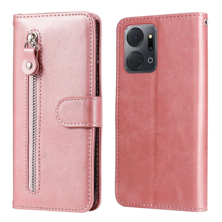 Custodia per telefono in pelle con cerniera in vitello, For Honor X7a, For Honor X8a, For Honor X9a/X40 5G/Magic5 Lite, For OPPO Reno8 T 4G