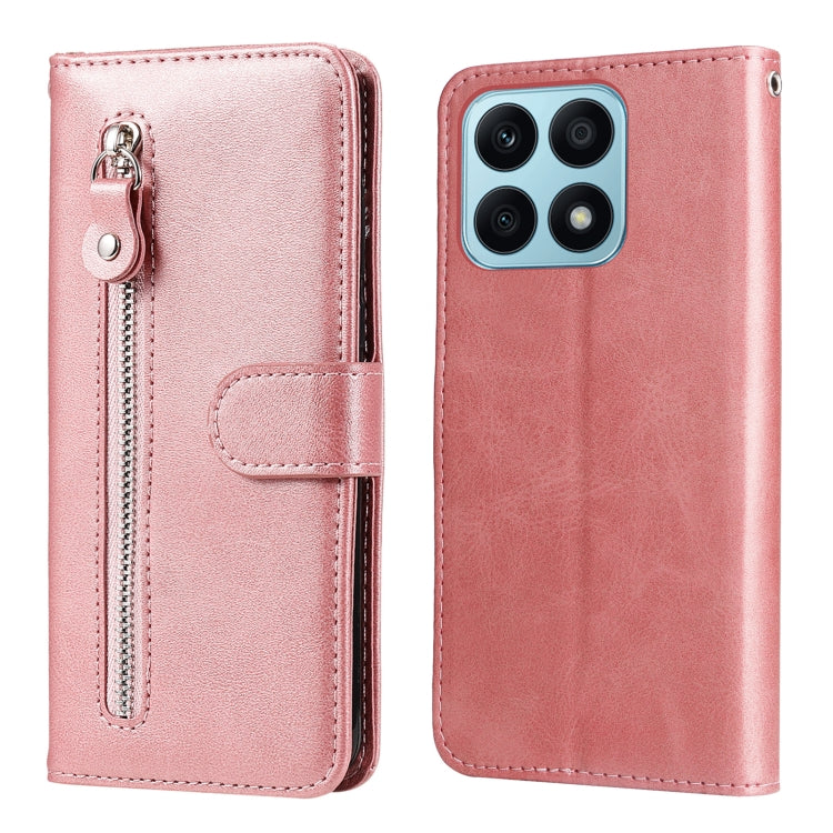 Custodia per telefono in pelle con cerniera in vitello, For Honor X7a, For Honor X8a, For Honor X9a/X40 5G/Magic5 Lite, For OPPO Reno8 T 4G
