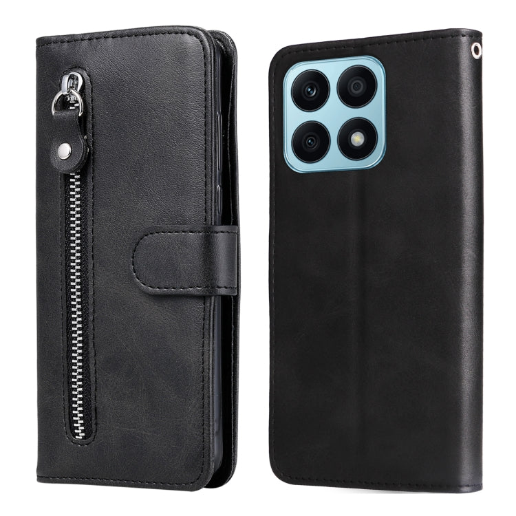 Custodia per telefono in pelle con cerniera in vitello, For Honor X7a, For Honor X8a, For Honor X9a/X40 5G/Magic5 Lite, For OPPO Reno8 T 4G
