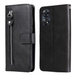 Custodia per telefono in pelle con cerniera in vitello, For Honor X7a, For Honor X8a, For Honor X9a/X40 5G/Magic5 Lite, For OPPO Reno8 T 4G