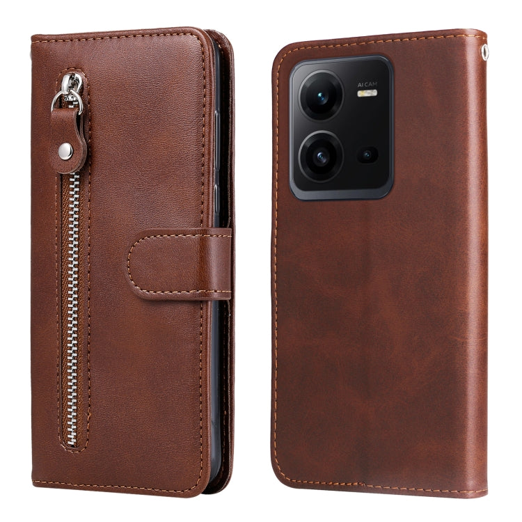 Custodia per telefono in pelle con cerniera in vitello, For vivo V25 5G/V25e 4G, For vivo Y02 4G, For Xiaomi Redmi K60/K60 Pro, For Xiaomi Redmi 11A 4G/12C
