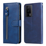 Custodia per telefono in pelle con cerniera in vitello, For vivo V25 5G/V25e 4G, For vivo Y02 4G, For Xiaomi Redmi K60/K60 Pro, For Xiaomi Redmi 11A 4G/12C