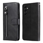 Custodia per telefono in pelle con cerniera in vitello, For Samsung Galaxy A24 4G