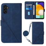 Custodia per cellulare in pelle con flip in rilievo 3D a tracolla, For Samsung Galaxy A34 5G, For Samsung Galaxy A54 5G, For Motorola Moto E13, For Motorola Moto Edge+ 2023