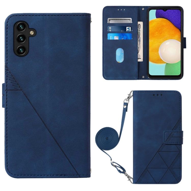 Custodia per cellulare in pelle con flip in rilievo 3D a tracolla, For Samsung Galaxy A34 5G, For Samsung Galaxy A54 5G, For Motorola Moto E13, For Motorola Moto Edge+ 2023