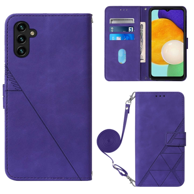 Custodia per cellulare in pelle con flip in rilievo 3D a tracolla, For Samsung Galaxy A34 5G, For Samsung Galaxy A54 5G, For Motorola Moto E13, For Motorola Moto Edge+ 2023