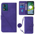 Custodia per cellulare in pelle con flip in rilievo 3D a tracolla, For Samsung Galaxy A34 5G, For Samsung Galaxy A54 5G, For Motorola Moto E13, For Motorola Moto Edge+ 2023