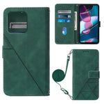 Custodia per cellulare in pelle con flip in rilievo 3D a tracolla, For Samsung Galaxy A34 5G, For Samsung Galaxy A54 5G, For Motorola Moto E13, For Motorola Moto Edge+ 2023