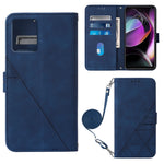 Custodia per cellulare in pelle con flip in rilievo 3D a tracolla, For Motorola Moto G 5G 2023, For Motorola Moto G53 / G23 / G13, For Motorola Moto G72, For Motorola Moto G73