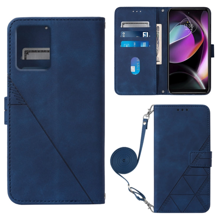 Custodia per cellulare in pelle con flip in rilievo 3D a tracolla, For Motorola Moto G 5G 2023, For Motorola Moto G53 / G23 / G13, For Motorola Moto G72, For Motorola Moto G73