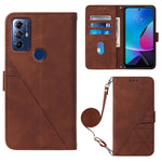 Custodia per cellulare in pelle con flip in rilievo 3D a tracolla, For Nokia C31, For Motorola Moto G Play 2023, For Nokia X30 5G, For OnePlus 11