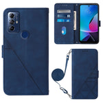 Custodia per cellulare in pelle con flip in rilievo 3D a tracolla, For Nokia C31, For Motorola Moto G Play 2023, For Nokia X30 5G, For OnePlus 11
