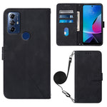 Custodia per cellulare in pelle con flip in rilievo 3D a tracolla, For Nokia C31, For Motorola Moto G Play 2023, For Nokia X30 5G, For OnePlus 11