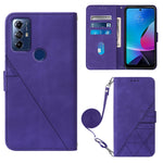 Custodia per cellulare in pelle con flip in rilievo 3D a tracolla, For Nokia C31, For Motorola Moto G Play 2023, For Nokia X30 5G, For OnePlus 11
