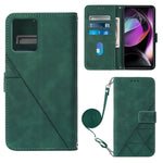 Custodia per cellulare in pelle con flip in rilievo 3D a tracolla, For Motorola Moto G 5G 2023, For Motorola Moto G53 / G23 / G13, For Motorola Moto G72, For Motorola Moto G73