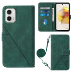 Custodia per cellulare in pelle con flip in rilievo 3D a tracolla, For Motorola Moto G 5G 2023, For Motorola Moto G53 / G23 / G13, For Motorola Moto G72, For Motorola Moto G73