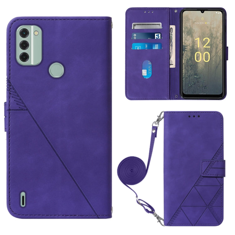 Custodia per cellulare in pelle con flip in rilievo 3D a tracolla, For Nokia C31, For Motorola Moto G Play 2023, For Nokia X30 5G, For OnePlus 11