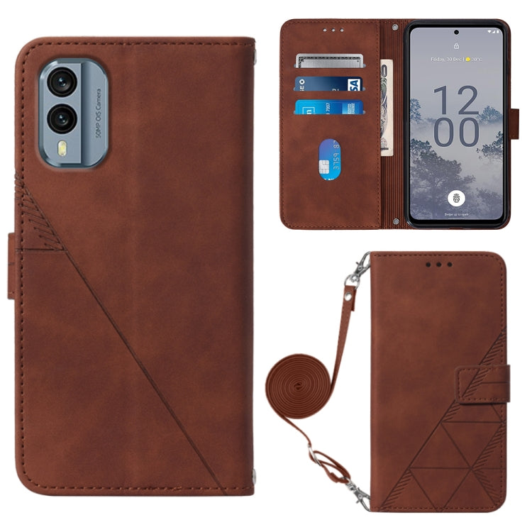 Custodia per cellulare in pelle con flip in rilievo 3D a tracolla, For Nokia C31, For Motorola Moto G Play 2023, For Nokia X30 5G, For OnePlus 11