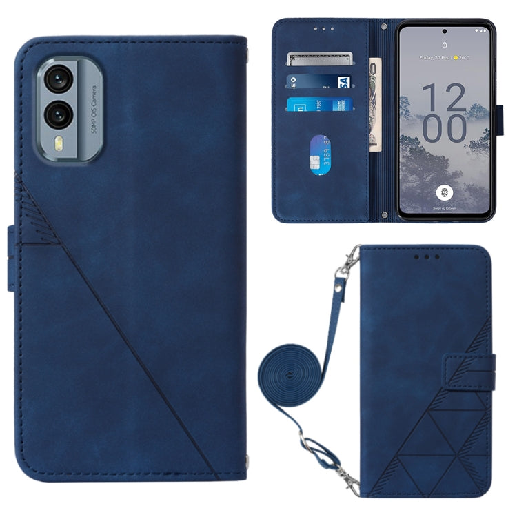 Custodia per cellulare in pelle con flip in rilievo 3D a tracolla, For Nokia C31, For Motorola Moto G Play 2023, For Nokia X30 5G, For OnePlus 11