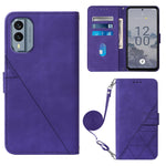 Custodia per cellulare in pelle con flip in rilievo 3D a tracolla, For Nokia C31, For Motorola Moto G Play 2023, For Nokia X30 5G, For OnePlus 11
