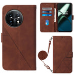 Custodia per cellulare in pelle con flip in rilievo 3D a tracolla, For Nokia C31, For Motorola Moto G Play 2023, For Nokia X30 5G, For OnePlus 11
