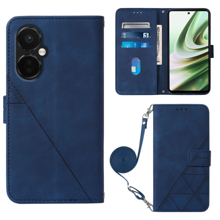 Custodia per cellulare in pelle con flip in rilievo 3D a tracolla, For OPPO  Reno 8T 4G Global, For OnePlus Nord CE 3 Lite / N30 / OPP0 K11X, For OPPO A78 / A58, For Xiaomi Redmi Note 12 Global