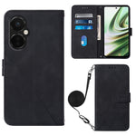Custodia per cellulare in pelle con flip in rilievo 3D a tracolla, For OPPO  Reno 8T 4G Global, For OnePlus Nord CE 3 Lite / N30 / OPP0 K11X, For OPPO A78 / A58, For Xiaomi Redmi Note 12 Global