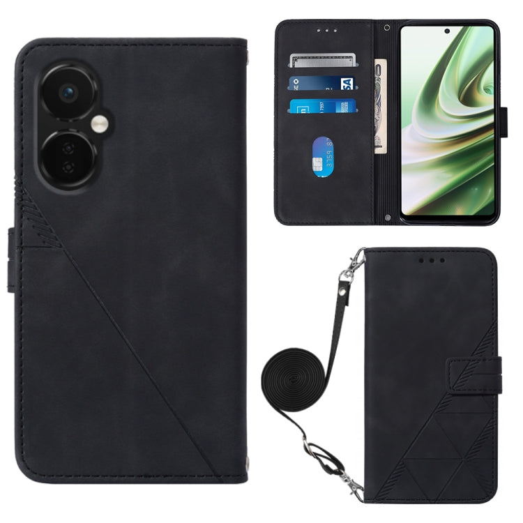 Custodia per cellulare in pelle con flip in rilievo 3D a tracolla, For OPPO  Reno 8T 4G Global, For OnePlus Nord CE 3 Lite / N30 / OPP0 K11X, For OPPO A78 / A58, For Xiaomi Redmi Note 12 Global