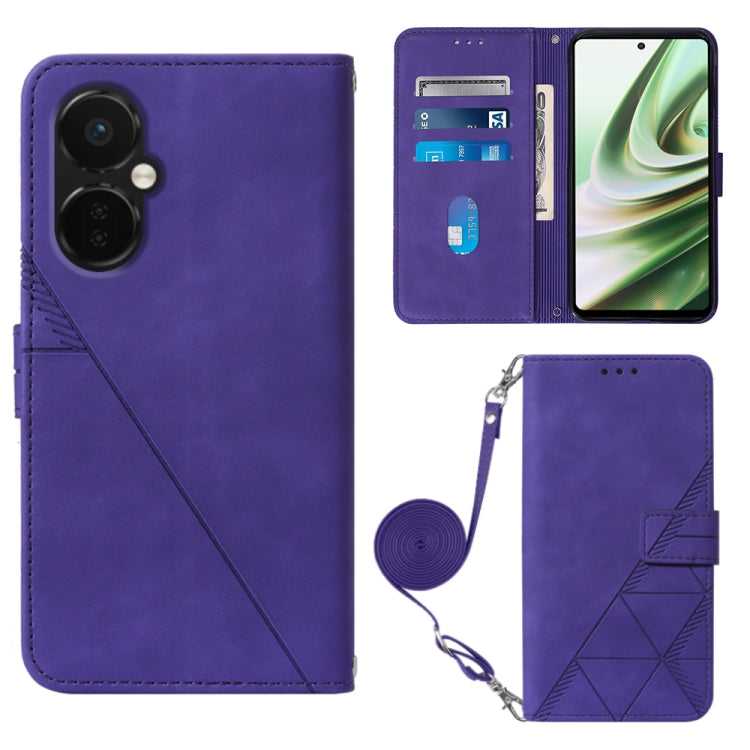 Custodia per cellulare in pelle con flip in rilievo 3D a tracolla, For OPPO  Reno 8T 4G Global, For OnePlus Nord CE 3 Lite / N30 / OPP0 K11X, For OPPO A78 / A58, For Xiaomi Redmi Note 12 Global