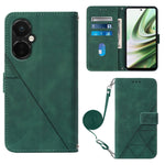 Custodia per cellulare in pelle con flip in rilievo 3D a tracolla, For OPPO  Reno 8T 4G Global, For OnePlus Nord CE 3 Lite / N30 / OPP0 K11X, For OPPO A78 / A58, For Xiaomi Redmi Note 12 Global