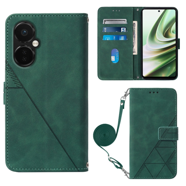 Custodia per cellulare in pelle con flip in rilievo 3D a tracolla, For OPPO  Reno 8T 4G Global, For OnePlus Nord CE 3 Lite / N30 / OPP0 K11X, For OPPO A78 / A58, For Xiaomi Redmi Note 12 Global