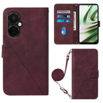 Custodia per cellulare in pelle con flip in rilievo 3D a tracolla, For OPPO  Reno 8T 4G Global, For OnePlus Nord CE 3 Lite / N30 / OPP0 K11X, For OPPO A78 / A58, For Xiaomi Redmi Note 12 Global