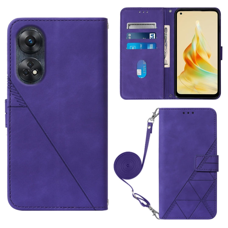 Custodia per cellulare in pelle con flip in rilievo 3D a tracolla, For OPPO  Reno 8T 4G Global, For OnePlus Nord CE 3 Lite / N30 / OPP0 K11X, For OPPO A78 / A58, For Xiaomi Redmi Note 12 Global