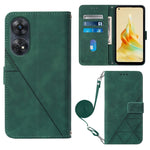 Custodia per cellulare in pelle con flip in rilievo 3D a tracolla, For OPPO  Reno 8T 4G Global, For OnePlus Nord CE 3 Lite / N30 / OPP0 K11X, For OPPO A78 / A58, For Xiaomi Redmi Note 12 Global