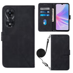 Custodia per cellulare in pelle con flip in rilievo 3D a tracolla, For OPPO  Reno 8T 4G Global, For OnePlus Nord CE 3 Lite / N30 / OPP0 K11X, For OPPO A78 / A58, For Xiaomi Redmi Note 12 Global