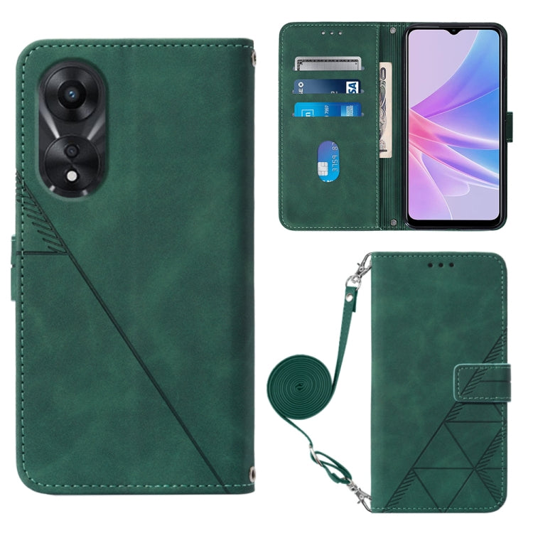 Custodia per cellulare in pelle con flip in rilievo 3D a tracolla, For OPPO  Reno 8T 4G Global, For OnePlus Nord CE 3 Lite / N30 / OPP0 K11X, For OPPO A78 / A58, For Xiaomi Redmi Note 12 Global