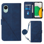 Custodia per cellulare in pelle con flip in rilievo 3D a tracolla, For Xiaomi Redmi 12C / Redmi 11A 4G Global, For Samsung Galaxy A04 Core, For Samsung Galaxy A04e, For Samsung Galaxy A24 4G