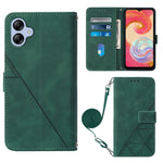 Custodia per cellulare in pelle con flip in rilievo 3D a tracolla, For Xiaomi Redmi 12C / Redmi 11A 4G Global, For Samsung Galaxy A04 Core, For Samsung Galaxy A04e, For Samsung Galaxy A24 4G