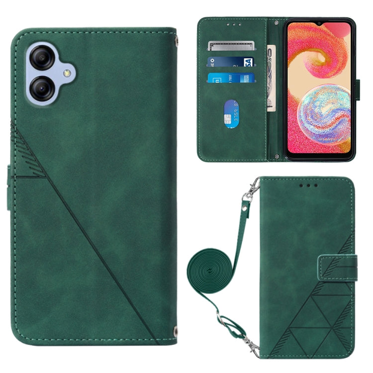 Custodia per cellulare in pelle con flip in rilievo 3D a tracolla, For Xiaomi Redmi 12C / Redmi 11A 4G Global, For Samsung Galaxy A04 Core, For Samsung Galaxy A04e, For Samsung Galaxy A24 4G