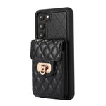 Custodia per telefono in pelle con slot per schede con cordino corto, For Samsung Galaxy S23 5G, For Samsung Galaxy S23+ 5G, For Samsung Galaxy S23 Ultra 5G, For Samsung Galaxy S22 5G