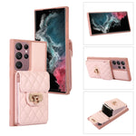Custodia per telefono in pelle con slot per schede con cordino corto, For Samsung Galaxy S23 5G, For Samsung Galaxy S23+ 5G, For Samsung Galaxy S23 Ultra 5G, For Samsung Galaxy S22 5G