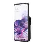 Custodia in pelle con slot carte per Samsung Galaxy S20 FE