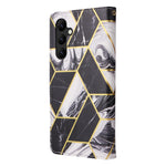 Custodia per telefono in pelle con cuciture abbronzanti in marmo, For Samsung Galaxy A34 5G, For Samsung Galaxy A54 5G, For Xiaomi Redmi Note 12 5G, For Xiaomi Redmi Note 12 Pro 5G, For Xiaomi Redmi Note 12 Pro+ 5G