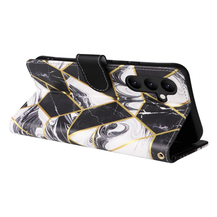 Custodia per telefono in pelle con cuciture abbronzanti in marmo, For Samsung Galaxy A34 5G, For Samsung Galaxy A54 5G, For Xiaomi Redmi Note 12 5G, For Xiaomi Redmi Note 12 Pro 5G, For Xiaomi Redmi Note 12 Pro+ 5G